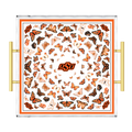Oklahoma State Butterfly Acrylic Tray