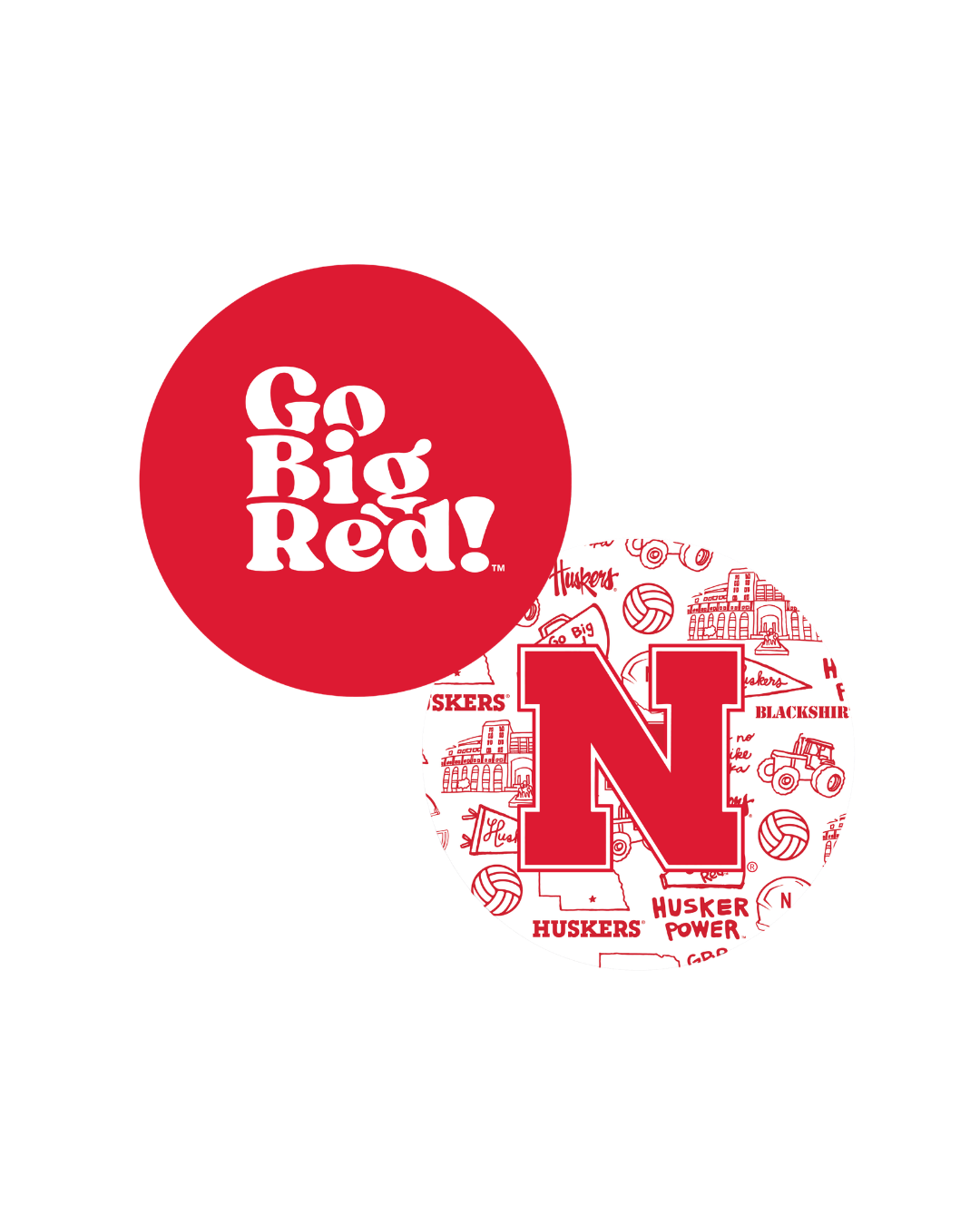 Nebraska Coasters Set of 25 PRE-ORDER